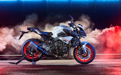 Yamaha MT-10, vista laterale, 2019 moto, superbike, 2019 Yamaha MT-10, Giapponese, moto, Yamaha