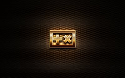 Martin Garrix glitter logo, m&#252;zik yıldızları, s&#252;per starlar, yaratıcı, metal ızgara arka plan, Martin Garrix logo, marka, Martin Garrix