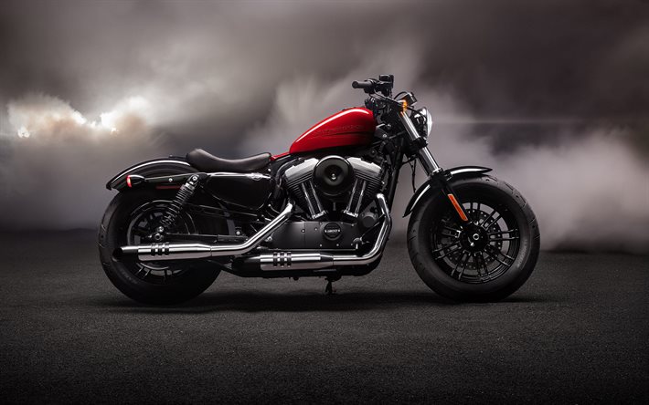 Harley-Davidson Forty-Eight, side view, 2020 bikes, american motorcyles, Harley-Davidson