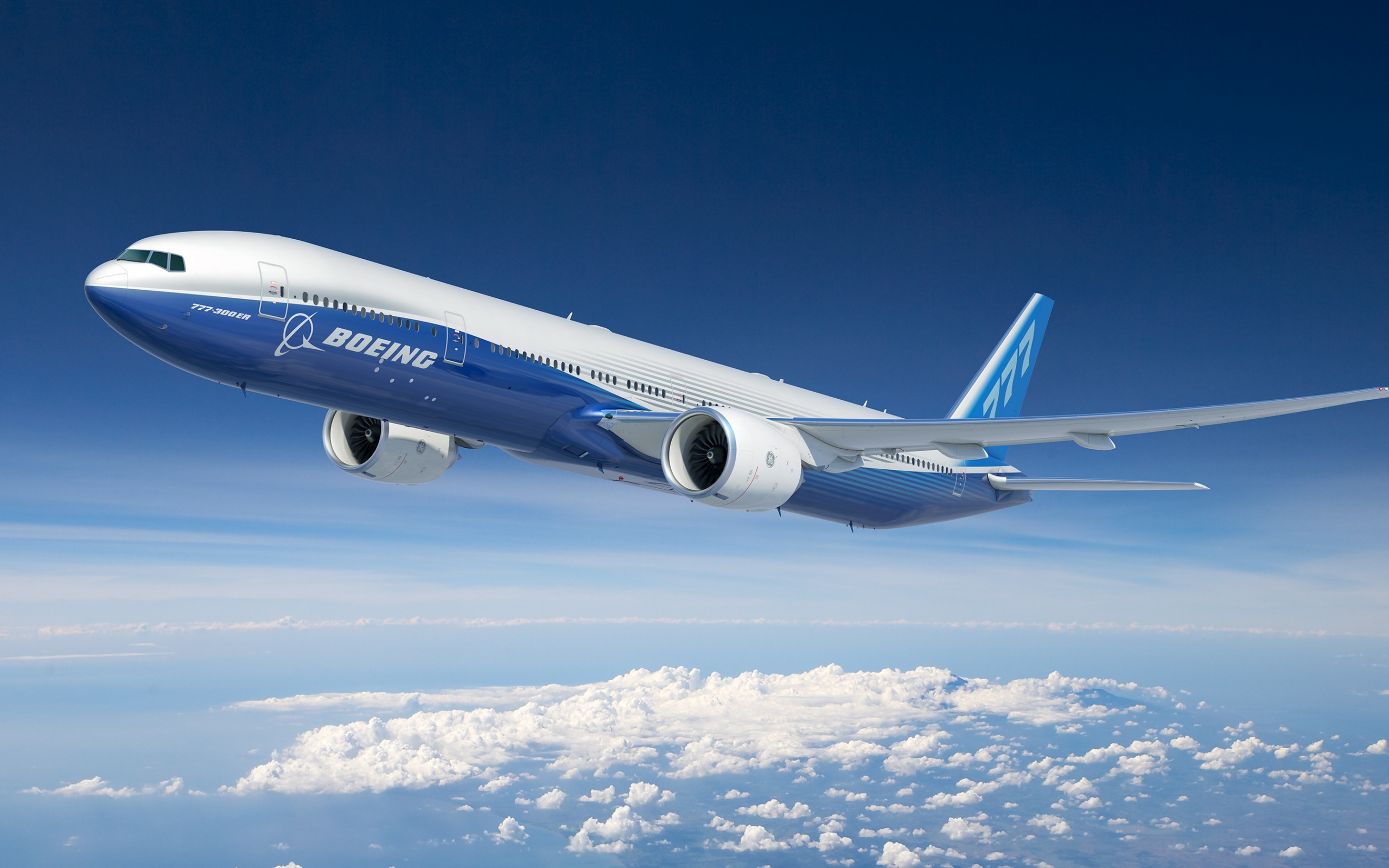 Download Wallpapers Boeing 777 300er Passenger Plane Airliner Boeing
