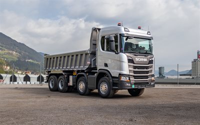Scania R500 8x4 EMPL Hinterkipper, LKW, 2022 trucks, cargo transport, 2022 Scania R500, Scania