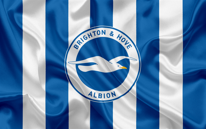 Brighton, Hove Albion, Clube De Futebol, Premier League, Hove, Reino Unido, Inglaterra, emblema, logo, Clube de futebol ingl&#234;s
