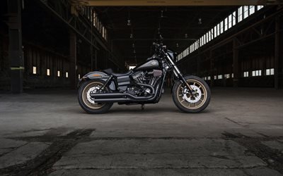 Harley-Davidson Dyna Low Rider S FXDLS, en 2017, des v&#233;los, des superbikes, american motos, Harley-Davidson