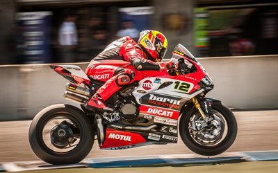 Xavi Fores, sportbikes, 2017 bikes, Ducati 1299 Panigale S, Barni Racing Team, Javier Fores, Ducati