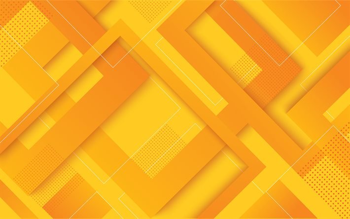 Download wallpapers yellow lines background, yellow abstraction ...