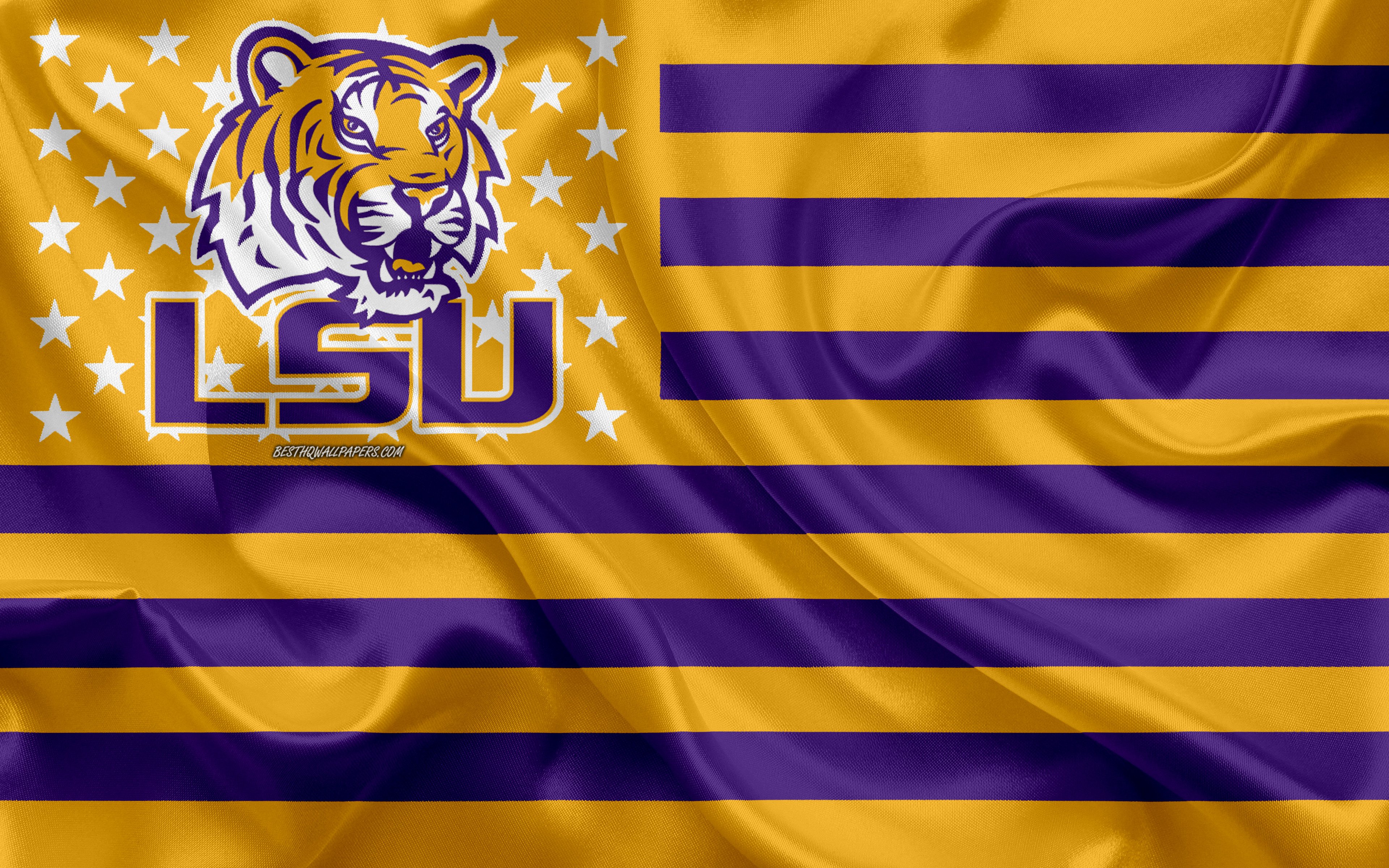 Louisiana, USA, LSU Tigers logo, emblem
