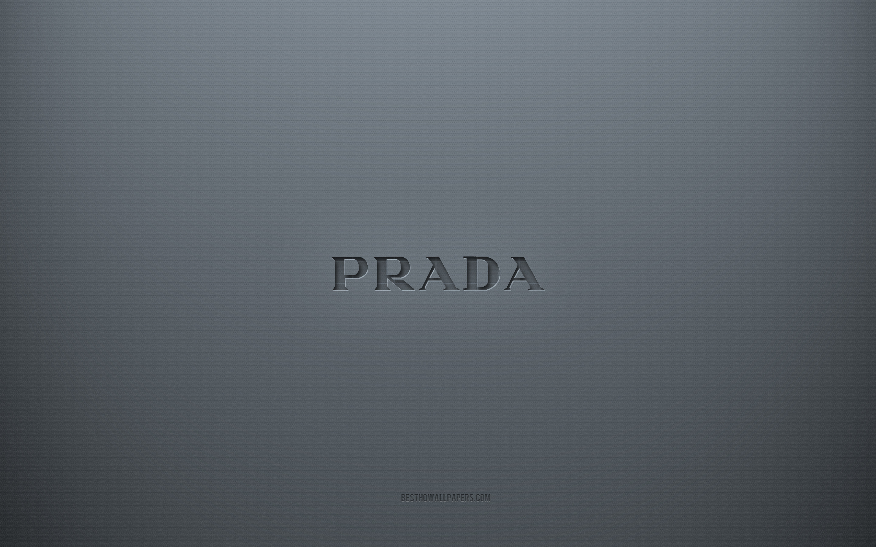 ダウンロード画像 プラダロゴ 灰色の創造的な背景 プラダエンブレム 灰色の紙の質感 Prada プラダ 灰色の背景 プラダ3dロゴ 画面の解像度 x1800 壁紙デスクトップ上
