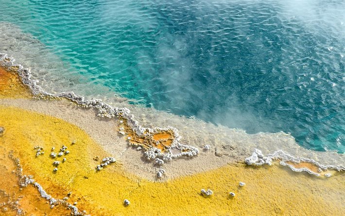 geysers, salt, lake, Yellow Stone, Wyoming, Montana, Idaho