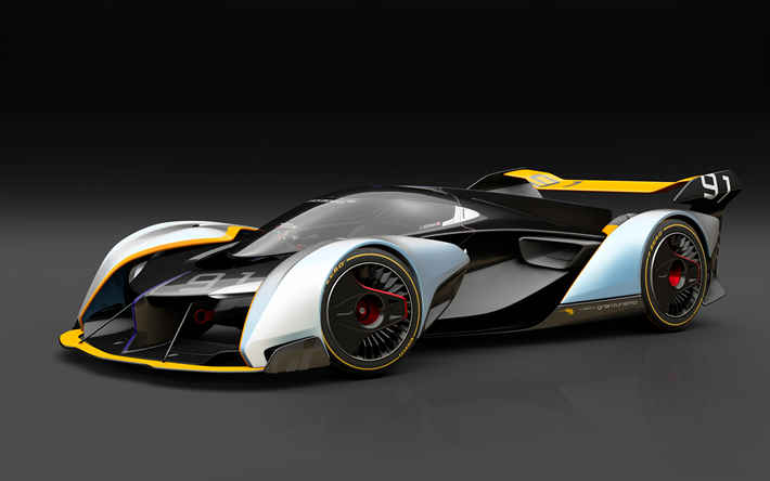 McLaren Ultimate, Vision GT, concept, 2017, Gran Turismo, Red Bull, racing car, sports cars