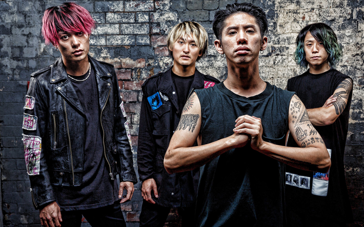 Download Wallpapers One Ok Rock Japanese Rock Band Photoshoot