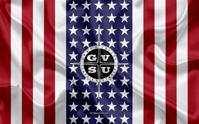 شعار جامعة جراند فالي ستيت, علم الولايات المتحدة, اللينديل, ميشيجلن, الولايات المتحدة الأمريكية, جامعة ولاية جراند فالي