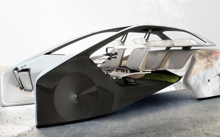 BMW i Inside, Future Concept, 2017, Future cars, new cars, BMW