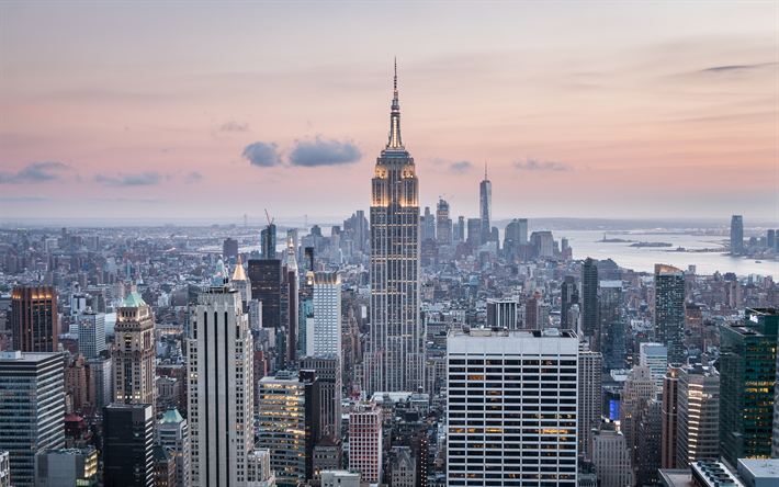 ダウンロード画像 ニューヨーク 4k 夜 高層ビル群 米国 Nyc 米 フリー のピクチャを無料デスクトップの壁紙