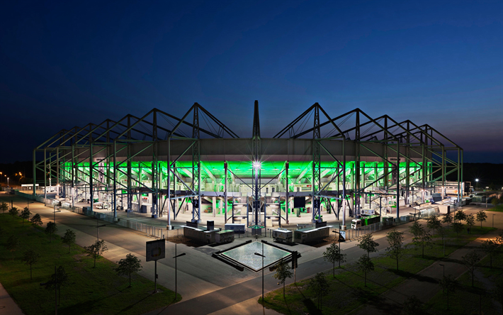 Borussia Park, Saksan Jalkapallo Stadion, Borussia M&#246;nchengladbach-Stadion, Bundesliiga, M&#246;nchengladbach, Nordrhein-Westfalenissa, Saksa
