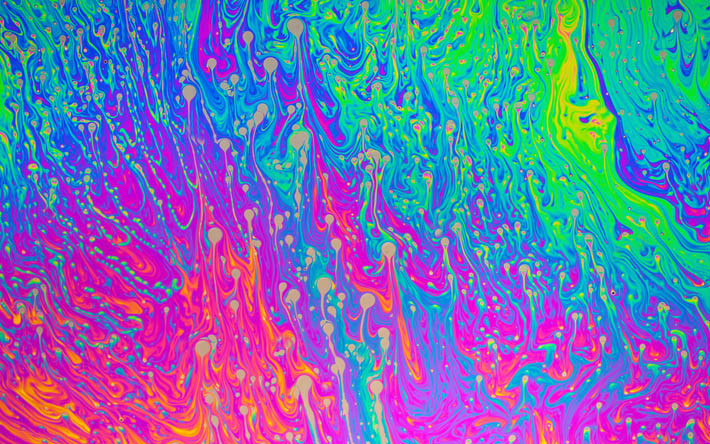 multicolor gotas de pintura de textura, textura grunge, fondos de colores