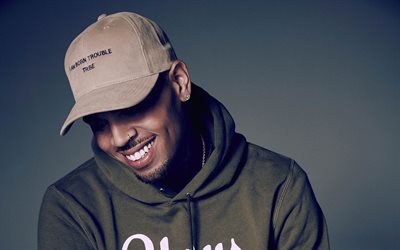 Chris Brown, portrait, american singer, photoshoot, smile, Christopher Maurice Brown