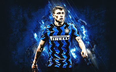 Nicolo Barella, Internazionale, Serie A, Inter Milan, italialainen jalkapalloilija, keskikentt&#228;pelaaja, jalkapallo, Italia