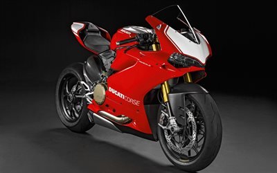 ドゥカティSuperbike Panigale R, 2017, 赤いスポーツバイク, superbike, イタリアの二輪車, ドゥカティ