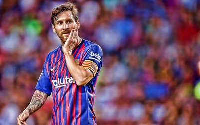 Lionel Messi, HDR, Ezthevam Topaz, football stars, Barcelona FC, fan art, Messi, LaLiga, Barca, Argentine footballers, Leo Messi, soccer