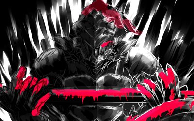 Goblin Slayer, grunge, novel, manga, protagonist, artwork