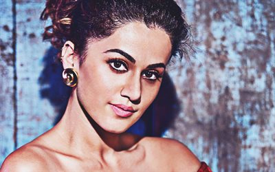 Taapsee Pannu, 2019, Bollywood, portrait, indian actress, beauty, brunette, photoshoot
