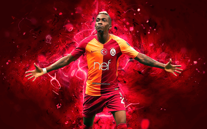 ヘンリー Onyekuru, 喜び, Galatasaray FC, 進, ナイジェリアのサッカー選手, サッカー, トルコのスーパー Lig, Onyekuru, footaball, ネオン