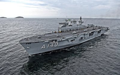 PHM Atlantico, A140, Brazilian amphibious assault ship, Atlantico, Brazilian Navy, Brazilian warship