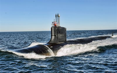 USS Missouri, SSN-780, Amerikan saldırı denizaltısı, ABD Deniz Kuvvetleri, ABD Ordusu, denizaltı, ABD Donanması, Virginia sınıfı, HDR