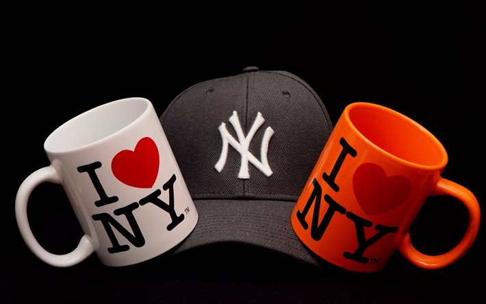 Amo la NY Cup, New York, amo NY, amo i concetti di New York, le tazze