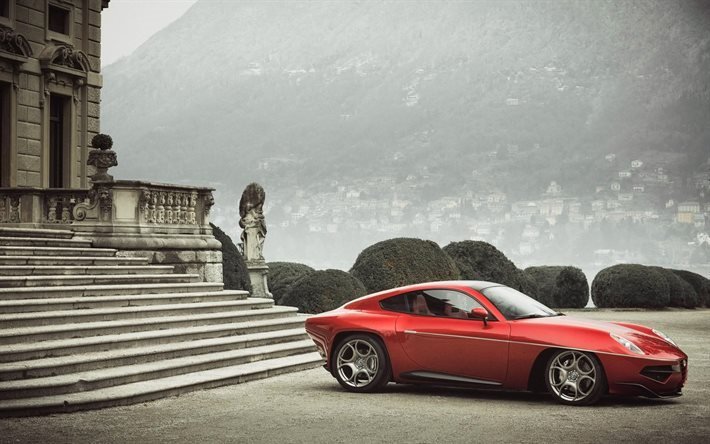 Alfa Romeo Disco Volante, l&#39;Italie, les concepts