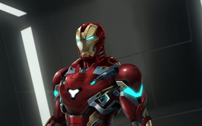 Iron Man, el arte, superh&#233;roes, guerrero, IronMan