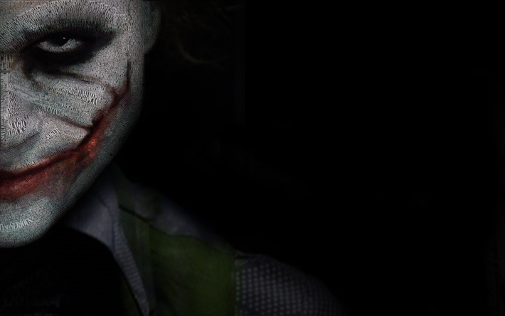 Joker, 4k, el arte, la ficci&#243;n supervillano de DC Comics