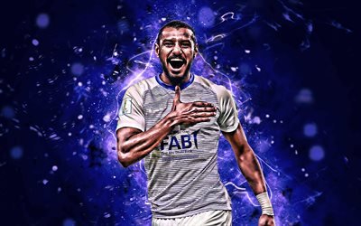 Ismail Ahmed, puolustaja, Al Ain FC, UAE League, Emirati jalkapalloilijat, Mohamed Ismail Ahmed Ismail, neon valot, Al-Ain, jalkapallo, UAE
