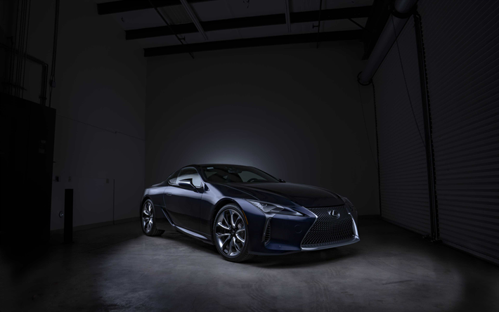 Lexus LC 500, Black Panther &#201;dition, 2018 voitures, supercars, LC 500, Lexus