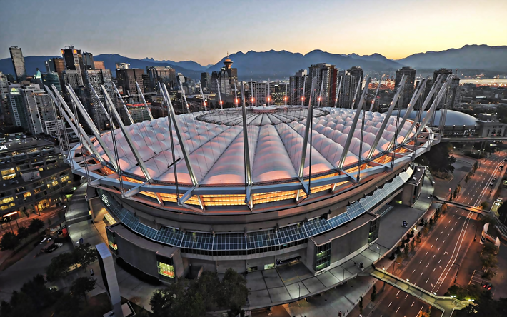 BC Place, Vancouver Whitecaps FC Stadium, el Estadio de F&#250;tbol de Canad&#225;, Vancouver, Columbia Brit&#225;nica, Canad&#225;, estadios de la MLS, la Liga Mayor de F&#250;tbol