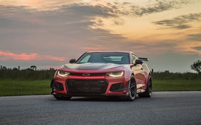 Hennessey Chevrolet Camaro ZL1 HPE850, tuning, 2021 cars, supercars, 2021 Chevrolet Camaro, american cars, Chevrolet
