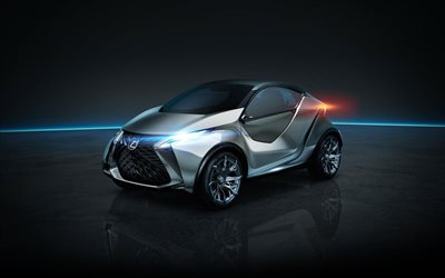 Lexus LF-SA, 2021, compact car, front view, exterior, new LF-SA, japanese cars, Lexus