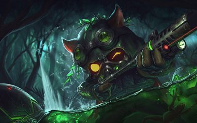 Teemo, monster, characters, League Of Legends
