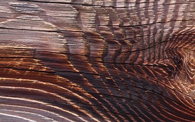 木肌, 暗褐色の木製の背景, 木, マクロ, 自然の風合い