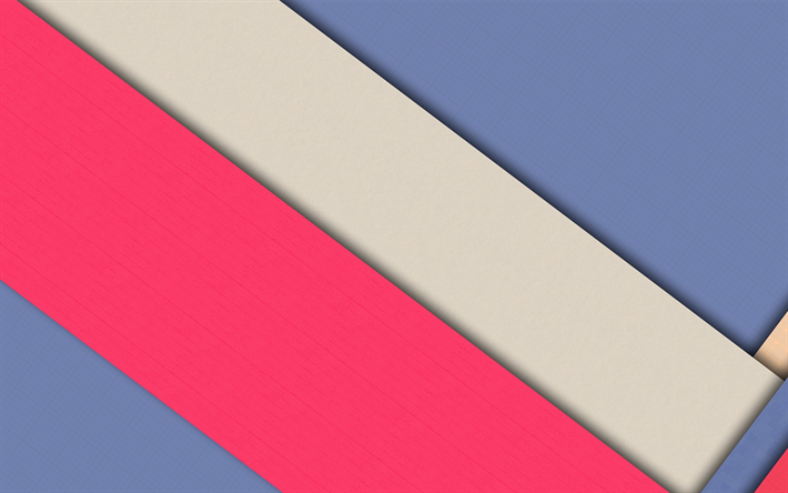 material-design, pink und violett, bunte linien, geometrische formen, lutscher, dreiecke, kreative, streifen, geometrie, bunten hintergrund