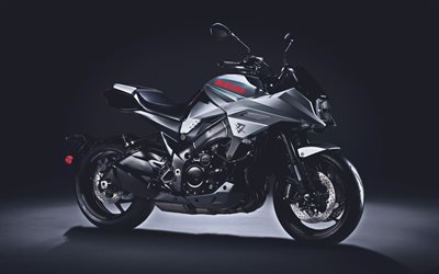 4k, Suzuki Katana, vista lateral, estudio, 2019 motos, moto gp, superbikes, japon&#233;s de motocicletas, Suzuki, Suzuki Katana 2020