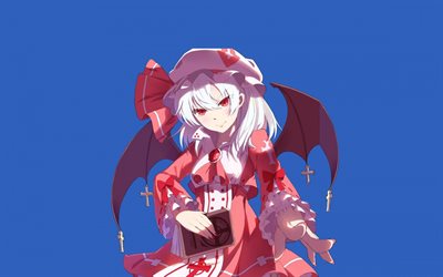 Remilia Scarlet, witch, manga, anime characters, Touhou