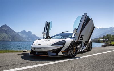 McLaren 570S, Prior-Design, PD1, front view, luxury supercar, tuning 570S, sports coupe, McLaren