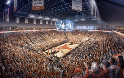 Moody Center, Texas Longhorns, basketball arena, Austin, Texas, University of Texas at Austin, basketball, USA