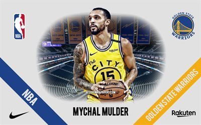 Mychal Mulder, Los Angeles Lakers, Canadian Basketball Player, NBA, portrait, USA, basketball, Staples Center, Los Angeles Lakers logo