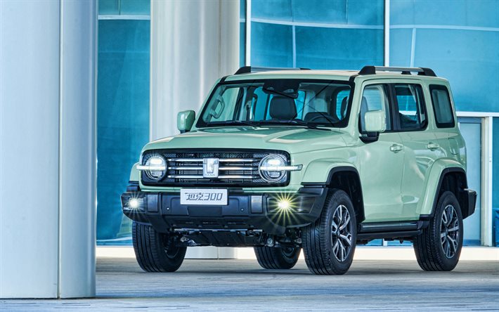 タンク300市, 4k, SUV, 2021台, 長城汽車, 2021タンク300シティ, 中国車