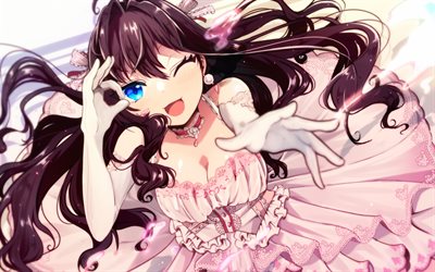Shiki Ichinose, manga, The Idolmaster Cinderella Girls, art, Idolmaster