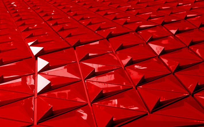 3d fondo rojo, rojo de elementos en 3d, red 3d de creative segundo plano, red 3d, la textura, el color rojo de textura
