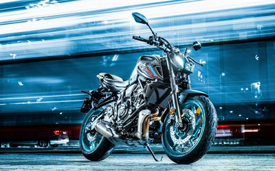 Yamaha MT-10, 4k, headlights, 2022 bikes, superbikes, 2022 Yamaha MT-10, japanese motorcycles, Yamaha