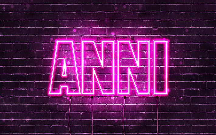 ダウンロード画像 年 4k 壁紙名 女性の名前 Anni名 紫色のネオン お誕生日おめでanni ドイツの人気女性の名前 写真anni名 フリー のピクチャを無料デスクトップの壁紙